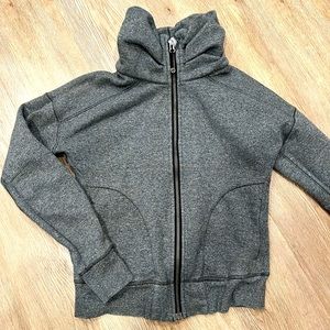 Lululemon Gray Zip Up Jacket/Sweatshirt, Size 2/XS